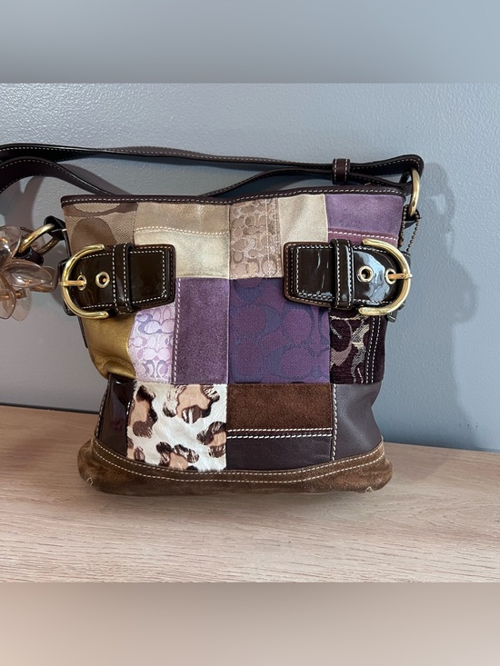 Coach Handbags - Coach Limited Edition Patchwork Shoulder Bag